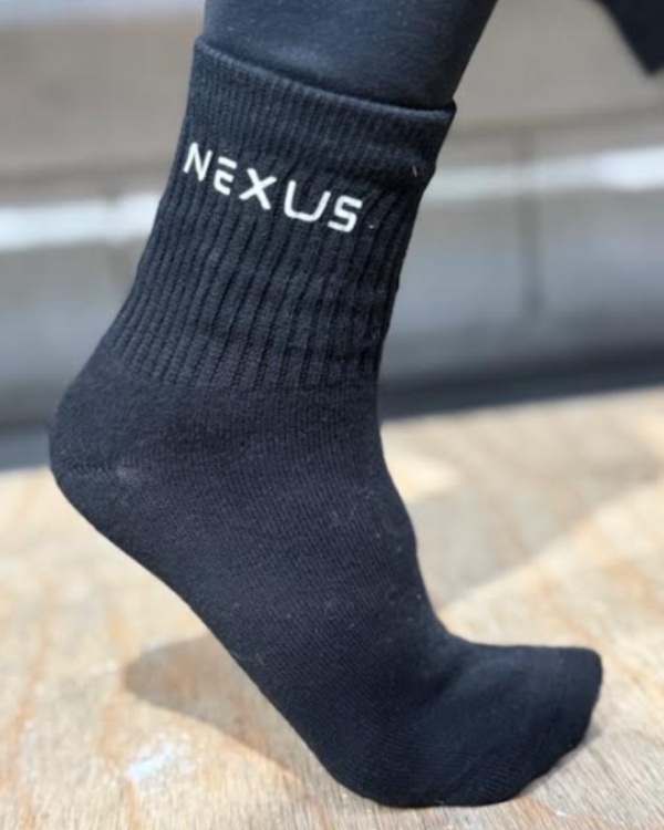 Black 1/4 Sock